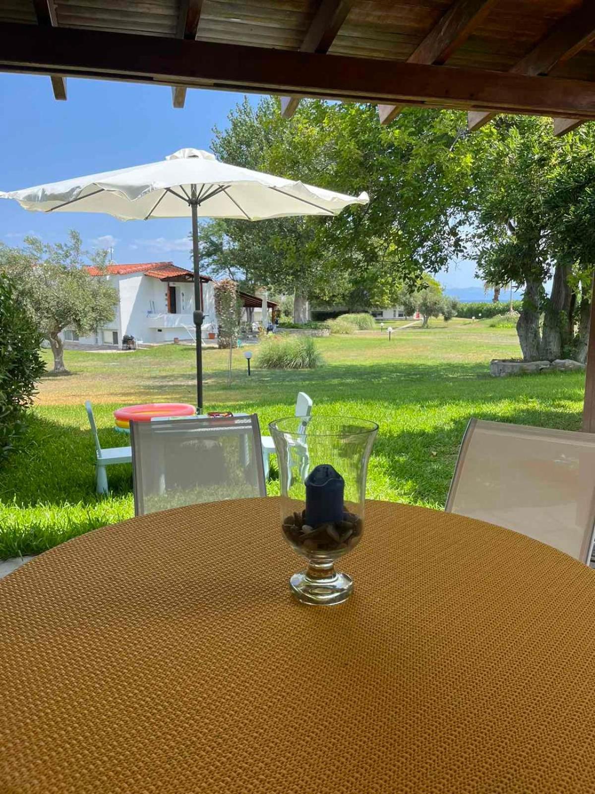 Andromeda Shell House Villa Pefkochori Bagian luar foto