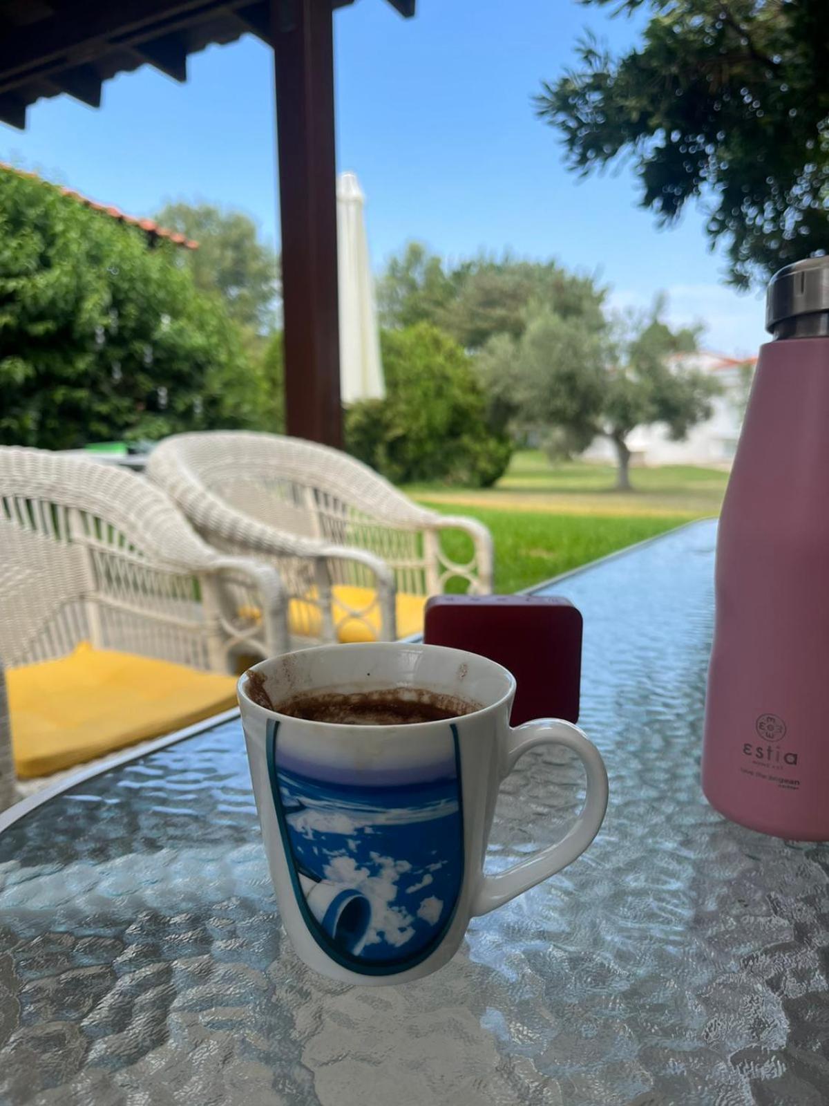Andromeda Shell House Villa Pefkochori Bagian luar foto